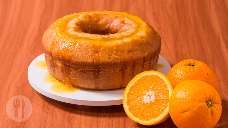 Receita de Bolo de Laranja húmido