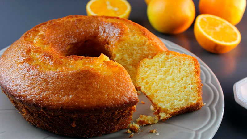 Receita de Bolo de Laranja